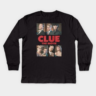 clue movie vintage Kids Long Sleeve T-Shirt